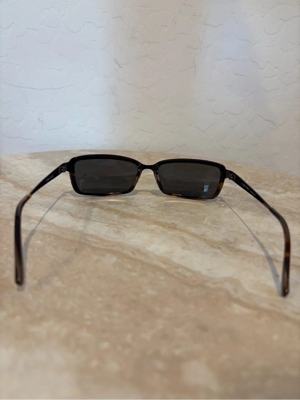 Etro SE 9560 Rectangular Metal and Tortiseshell Sunglasses